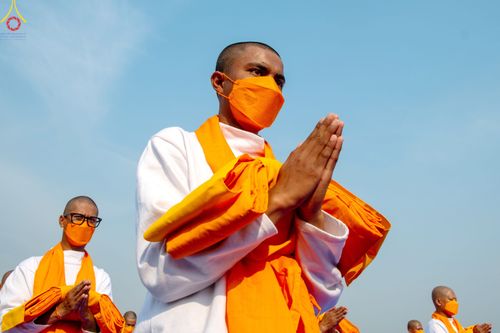 ภาพ No.77946:พิธีบรรพชาสามเณรหมู่ ณ ประเทศเนปาล วันที่ 16 มีนาคม พ.ศ. 2566