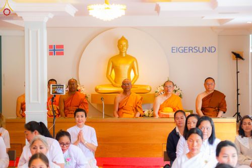 ภาพ No.85609:พิธีทอดผ้าป่าฉลองวัดพระธรรมกายเอกเกอร์ซุน  ในโอกาสสถาปนาครบรอบ 7 ปี  วันอาทิตย์ที่ 30 กรกฎาคม พ.ศ.2566 ณ วัดพระธรรมกายเอกเกอร์ซุน ประเทศนอร์เวย์