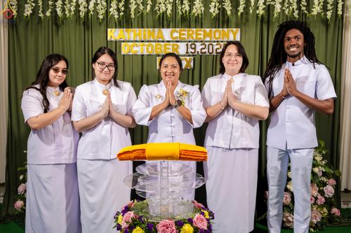 ภาพ No.284343:วันอาทิตย์ที่ 19 ตุลาคม พ.ศ.2568  พิธีทอดกฐินสามัคคี ณ วัดพระธรรมกายเท็กซัส สหรัฐอเมริกา