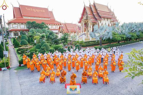 ภาพ No.67610:พิธีอุปสมบทวัดธัญญะผล จ.ปทุมธานี รับบุญจัดงานโดย สำนักต่างประเทศ เมื่อวันที่ 13 ธันวาคม พ.ศ. 2565