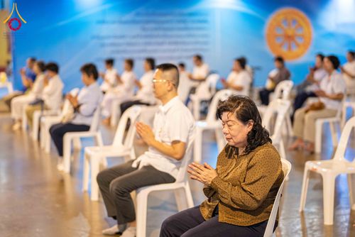 ภาพ No.317737:วันพฤหัสบดีที่ 2 มีนาคม พ.ศ. 2569 พิธีฉลองชัยชิตังเม สวดธัมมจักกัปวัตนสูตร ครบ 8,252,828,282 จบ ในวันขึ้น 15 ค่ำ เดือน 5 ณ วัดพระธรรมกาย จังหวัดปทุมธานี