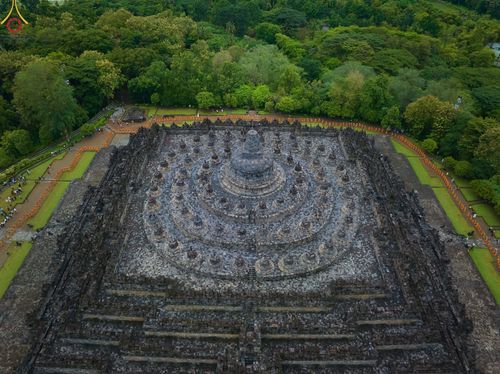 ภาพ No.68450:ธรรมยาตรา ณ มหาเจดีย์บรมพุทโธ ประเทศอินโดนีเซีย วันที่ 24 ธันวาคม พ.ศ. 2565