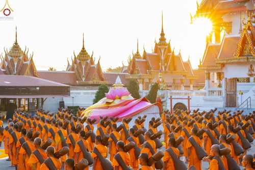 ภาพ No.73166:พุทธบุตรธรรมยาตรา ปฏิบัติธรรมและบันทึกภาพประวัติศาสตร์ ในโครงการธรรมยาตรากตัญญูบูชา มหาปูชนียาจารย์ พระมงคลเทพมุนี(สด จนฺทสโร) พระผู้ปราบมาร อนุสรณ์สถาน 7 แห่ง ปีที่ 11 ณ วัดโบสถ์ (บน) ต.บางคูเวียง อ.บางกรวย จ.นนทบุรี วันที่ 19 มกราคม พ.ศ. 2566