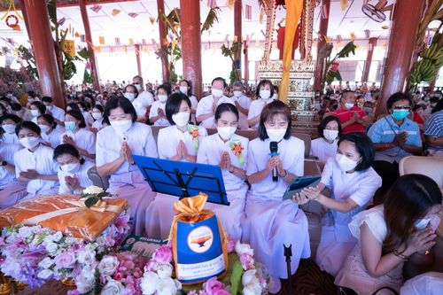 ภาพ No.63690:พิธีทอดกฐินสามัคคีทั่วไทย 5,000 วัด โดยคณะศิษยานุศิษย์วัดพระธรรมกาย น้อมบูชาธรรม 78 ปี หลวงพ่อธัมมชโย วันที่ 30 ตุลาคม พ.ศ. 2565 ณ วัดแสวงสามัคคีธรรม อ.คลองหลวง จ.ปทุมธานี