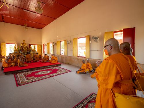 ภาพ No.66813:พิธีอุปสมบท วัดแจ่มราษฎร์ศรัทธาธรรม(วัดสีล้ง) จ.สมุทรปราการ  รับบุญจัดงานโดย สำนักกัลยาณมิตร ภาคนครหลวง 6 เมื่อวันที่ 7 ธันวาคม พ.ศ. 2565