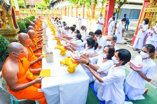 ภาพ No.67401:พิธีอุปสมบทวัดอินทโชติสังฆโพธาราม อ.พนมสารคาม จ.ฉะเชิงเทรา รับบุญจัดงานโดย สำนักงานวัดฯ เมื่อวันที่ 7 ธันวาคม พ.ศ. 2565