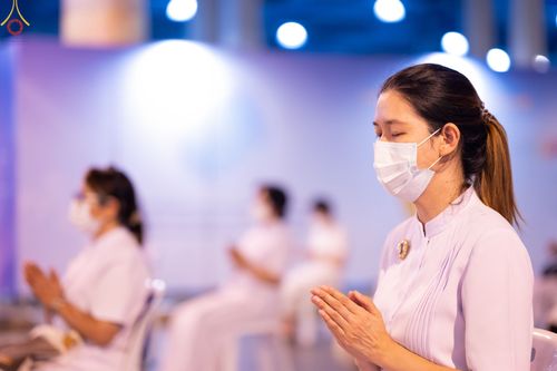 ภาพ No.75496:พิธีเจริญพุทธมนต์ ฉลองชัยสวดธรรมจักร 5,045,000,114 จบ เนื่องในวันมหาปูชนียาจารย์ วันที่ 3 กุมภาพันธ์ พ.ศ. 2566 ณ วัดพระธรรมกาย อ.คลองหลวง จ.ปทุมธานี