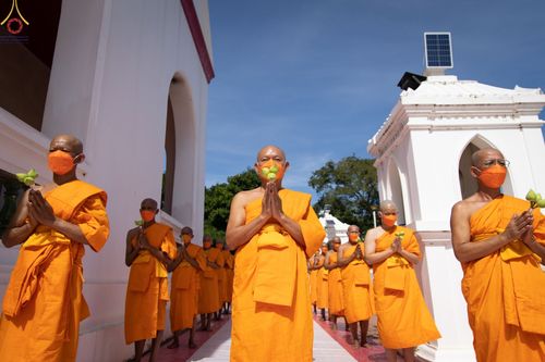 ภาพ No.66321:พิธีอุปสมบทวัดวรนายกรังสรรค์เจติยบรรพตาราม อ.บางปะหัน จ.พระนครศรีอยุธยา รับบุญจัดงานโดยศูนย์อบรมเยาวชนบางปะหัน และสำนักศรัทธาภิบาล เมื่อวันที่ 7 ธันวาคม พ.ศ. 2565