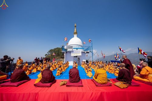 ภาพ No.80346:โครงการบรรพชาสามเณรภาคฤดูร้อน 100 รูป   ณ วัดมาศคันธะพุทธวิหาร เมืองลลิตปูร ประเทศเนปาล   ระหว่างวันที่ 5-15 เมษายน พ.ศ. 2566