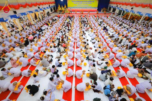 ภาพ No.281197:วันที่ 4 ธันวาคม พ.ศ. 2568 พิธีบรรพชาสามเณร ในโครงการบวชบูชาธรรมมหาปูชนียาจารย์  ณ วัดกลางพระอารามหลวง จังหวัดบุรีรัมย์