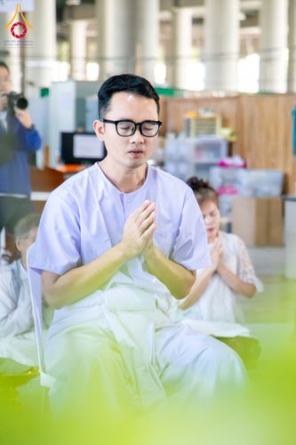 ภาพ No.293601:วันที่ 10 มกราคม พ.ศ. 2569 พิธีปลงผมธรรมทายาทบูชาธรรม 117  ปี คุณยายอาจารย์ฯ ณ วิหารคด วัดพระธรรมกาย ปทุมธานี