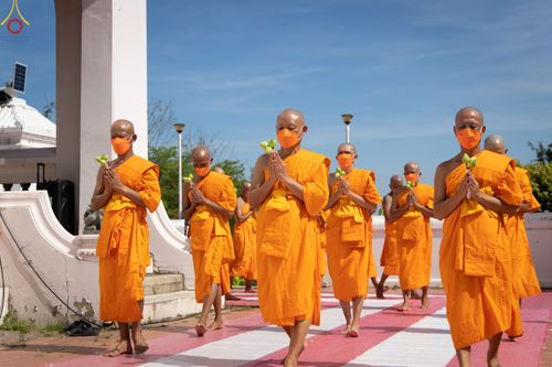 ภาพ No.66324:พิธีอุปสมบทวัดวรนายกรังสรรค์เจติยบรรพตาราม อ.บางปะหัน จ.พระนครศรีอยุธยา รับบุญจัดงานโดยศูนย์อบรมเยาวชนบางปะหัน และสำนักศรัทธาภิบาล เมื่อวันที่ 7 ธันวาคม พ.ศ. 2565