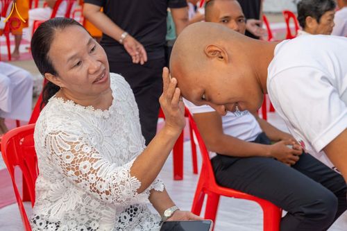 ภาพ No.349363:วันจันทร์ที่ 14 กันยายน พ.ศ.2569  พิธีตัดปอยผมนักเรียนนายสิบธรรมทายาท  "โครงการบรรพชาและพัฒนาศีลธรรม นักเรียนนายสิบตำรวจรุ่นที่ 16“  ณ ศูนย์ฝึกอบรมตำรวจภูธร ภาค 1  จ.สระบุรี
