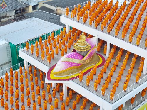 ภาพ No.300055:วันที่ 22 มกราคม พ.ศ.2569 พระธรรมยาตราปฏิบัติธรรม และถ่ายภาพหมู่ประวัติศาสตร์ ณ อาคารธรรมยาตรา กตัญญูบูชามหาปูชนียาจารย์  ตรงข้ามวัดปากน้ำภาษีเจริญ จ.กรุงเทพมหานคร ในโครงการธรรมยาตรา กตัญญูบูชา มหาปูชนียาจารย์ พระมงคลเทพมุนี(สด จนฺทสโร) พระผู้ปราบมาร อนุ