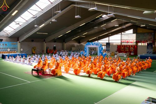 ภาพ No.91759:พิธีวิหารสังฆทาน เพื่อการเผยแผ่พระพุทธศาสนา วิชชาธรรมกายในทวีปยุโรป ในวาระอายุวัฒนมงคล 60 ปี พระวิเทศภาวนาธรรม วันอาทิตย์ที่ 22 ตุลาคม พ.ศ.2566 ณ วัดพระธรรมกายบาวาเรีย