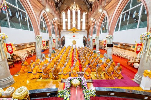 ภาพ No.142798:พิธีพัทธสีมา ประดิษฐานลูกนิมิตมหาสมบัติ สถาปนาอุโบสถวัดพระธรรมกายลอนดอน บูชาธรรม 80 ปี หลวงพ่อธัมมชโย วันเสาร์ที่ 22 มิถุนายน พ.ศ. 2567