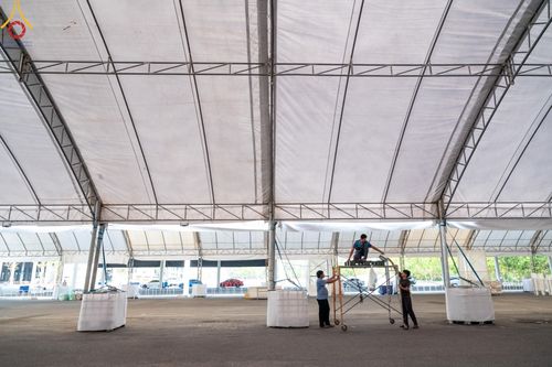 ภาพ No.58452:V.41 เทหมดใจ  ลุยต่อไป ร้อยซาวปี การเตรียมงาน การปฏิบัติงาน และการเก็บงาน ของเจ้าหน้าที่หน่วยงานต่างๆ เพื่อพิธีฉลองอายุวัฒนมงคล 80 ปี หลวงพ่อธัมมชโย และรับถวายมหาสังฆทาน 10,000 กว่าวัดทั่วประเทศ ในวันคุ้มครองโลก จันทร์ที่ 22 เมษายน พ.ศ. 2567