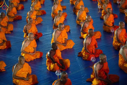 ภาพ No.314300:วันอังคารที่ 17 มีนาคม พ.ศ. 2569 พิธีจุดประทีปเป็นพุทธบูชา ณ วิหารมายาเทวี ลุมพินี ประเทศเนปาล