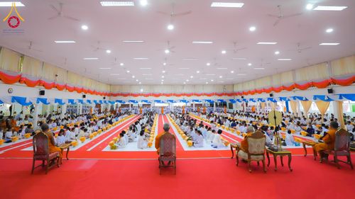 ภาพ No.281152:วันที่ 4 ธันวาคม พ.ศ. 2568 พิธีบรรพชาสามเณร ในโครงการบวชบูชาธรรมมหาปูชนียาจารย์  ณ วัดกลางพระอารามหลวง จังหวัดบุรีรัมย์