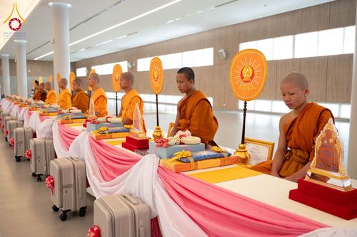 ภาพ No.346726:วันพฤหัสบดี 27 สิงหาคม พ.ศ.2569 พิธีมอบรางวัลแก่สามเณรทรงพระปาฏิโมกข์ปีที่ 4/2569