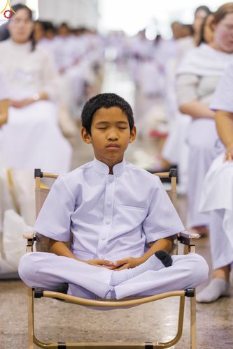 ภาพ No.337846:วันอาทิตย์ต้นเดือน 5 กรกฎาคม พ.ศ.2569 พิธีบูชาข้าวพระ ณ สภาธรรมกายสากล วัดพระธรรมกาย