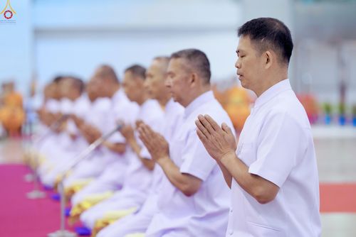 ภาพ No.327054:วันอาทิตย์ที่ 3 พฤษภาคม พ.ศ.2569 พิธีขอขมาอุบาสกบวชอุทิศชีวิต ณ ห้องแก้วสารพัดนึก 1 วัดพระธรรมกาย