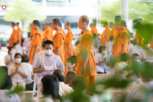 ภาพ No.63619:พิธีปลงผมนาคธรรมทายาท โครงการอุปสมบทบูชาธรรม มหาปูชนียาจารย์ประจำปี 2565 วันที่ 19 พฤศจิกายน พ.ศ. 2565 ณ สภาธรรมกายสากล วัดพระธรรมกาย