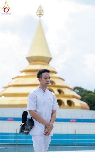 ภาพ No.342457:วันที่ 31 กรกฎาคม พ.ศ. 2569  ต้อนรับคณะแสวงบุญชาวศรีลังกา 31 ท่าน เยี่ยมชมวัดพระธรรมกาย