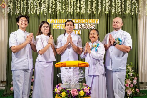 ภาพ No.284340:วันอาทิตย์ที่ 19 ตุลาคม พ.ศ.2568  พิธีทอดกฐินสามัคคี ณ วัดพระธรรมกายเท็กซัส สหรัฐอเมริกา