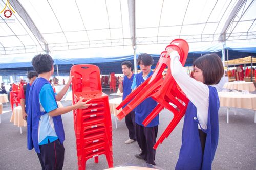 ภาพ No.59818:V.39 ทุ่มสุดใจ ธรรมชัย 80 ปี การเตรียมงาน การปฏิบัติงาน ของเจ้าหน้าที่หน่วยงานต่างๆ เพื่อพิธีฉลองอายุวัฒนมงคล 80 ปี หลวงพ่อธัมมชโย และรับถวายมหาสังฆทาน 10,000 กว่าวัดทั่วประเทศ ในวันคุ้มครองโลก จันทร์ที่ 22 เมษายน พ.ศ. 2567