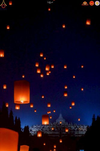 ภาพ No.224657:วันจันทร์ที่ 12 พฤษภาคม พ.ศ. 2568  ชาวพุทธในอินโดนีเซีย ร่วมฉลองวิสาขบูชาจุดประทีปกว่า 200,000 ดวง ณ พระมหาเจดีย์บรมพุทโธ  เจริญพุทธมนต์ถวาย “พระวชิรเกล้าเจ้าอยู่หัว”