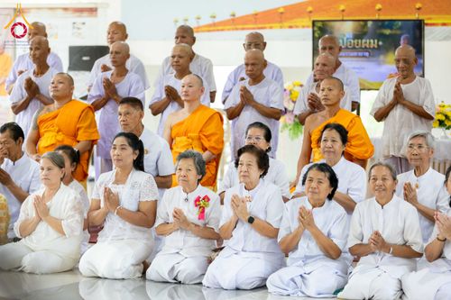ภาพ No.340085:วันอาทิตย์ ที่ 19 กรกฎาคม 2569 พิธีตัดปอยผมนาคธรรมทายาทโครงการอุปสมบทรุ่นเข้าพรรษาประจำปี2569  ณ ธุดงคสถานพิษณุโลก อ.วังทอง จ.พิษณุโลก