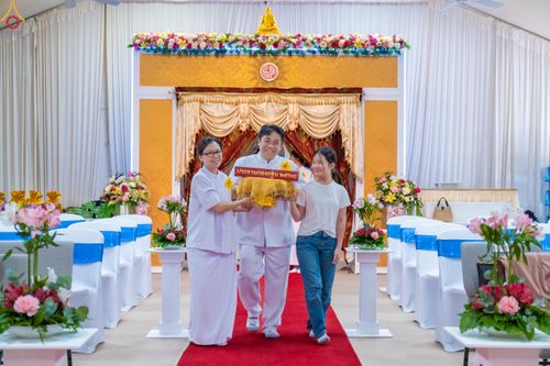 ภาพ No.284387:วันอาทิตย์ที่ 19 ตุลาคม พ.ศ.2568  พิธีทอดกฐินสามัคคี ณ วัดพระธรรมกายเท็กซัส สหรัฐอเมริกา