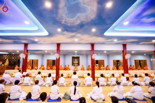 ภาพ No.115596:พิธีถวายภัตตาหารเป็นสังฆทาน แด่คณะพระธรรมยาตรา ปีที่ 12 วันที่ 20 มกราคม พ.ศ. 2567 ณ วัดโบสถ์(บน) บางคูเวียง จ.นนทบุรี