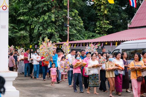 ภาพ No.95712:พิธีทอดกฐินสามัคคีทั่วไทย 5,000 วัด วัดม่วงเฒ่า จ.กาญจนบุรี วันที่ 31 ตุลาคม พ.ศ. 2566