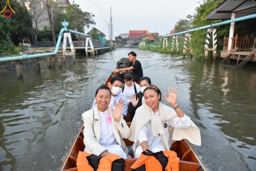 ภาพ No.116000:พิธีตักบาตรพระธรรมยาตรา ณ อนุสรณ์สถานลำดับที่ 4 สถานที่เกิดด้วยกายธรรม วัดโบสถ์(บน) จ.นนทบุรี วันที่ 21 มกราคม พ.ศ. 2567