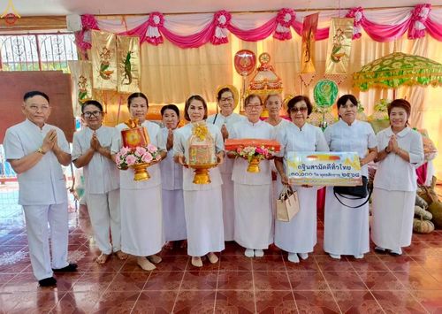 ภาพ No.257882:วันที่ 18 ตุลาคม พ.ศ. 2568 พิธีทอดกฐินสามัคคีทั่วไทย 30,000 วัด โดยคณะศิษยานุศิษย์ บูชาธรรม 81 ปี หลวงพ่อธัมมชโย ณ วัดศรีสุธาวาส ต.ท้ายทุ่ง อ.ทับคล้อ  จ.พิจิตร