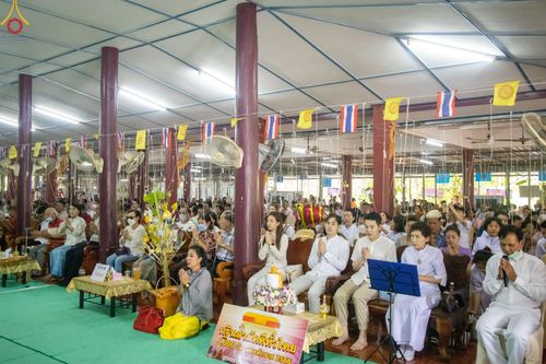 พิธีทอดกฐินสามัคคีทั่วไทย 5,000 วัด ณ วัดถ้ำมุนีนาถ ต.เกาะสำโรง อ.เมือง จ.กาญจนบุรี วันที่ 12 พฤศจิกายน พ.ศ. 2566