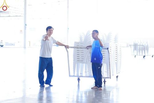 ภาพ No.125324:V.27 มาฆะ สาธุ  การรับบุญเตรียมงาน ปฎิบัติงาน เก็บงาน ของเจ้าหน้าที่หน่วยงานต่างๆ เพื่อวันมาฆบูชา วันเสาร์ที่ 24 กุมภาพันธ์  พ.ศ. 2567 ณ วัดพระธรรมกาย จ.ปทุมธานี