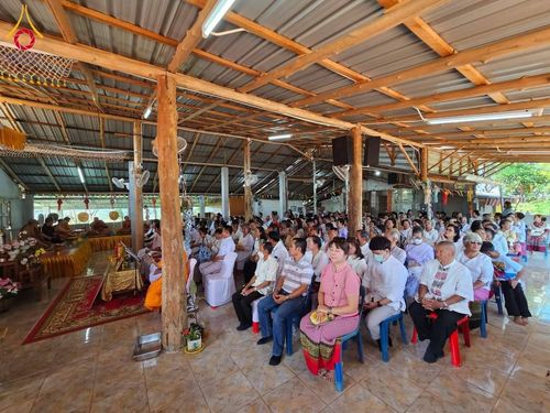 ภาพ No.178766:พิธีทอดกฐิน ณ ที่พักสงฆ์ปุญญวนาราม (พระธาตุม่อนวังผา หรือ อาศรมม่อนเผด) ต.ศิลาแลง อ.ปัว จ.น่าน ในโครงการกฐินสามัคคีทั่วไทย 30,000 วัด บูชาธรรม 80 ปี หลวงพ่อธัมมชโย โดยคณะศิษยานุศิษย์วัดพระธรรมกาย วันที่ 10 พฤศจิกายน พ.ศ. 2567