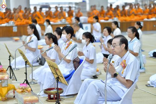 ภาพ No.231859:วันที่ 5 กรกฎาคม พ.ศ. 2568 พิธีถวายภัตตาหารเมนูสวรรค์ เพื่อการบรรลุธรรม ณ หอฉันคุณยายอาจารย์ฯ วัดพระธรรมกาย