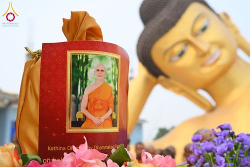 ภาพ No.179682:พิธีทอดกฐินสมทบ ณ วัดพุทธนานาชาติผาสุก (Buddha International Welfare Mission) เมืองพุทธคยา ประเทศอินเดีย วันที่ 10 พฤศจิกายน พ.ศ. 2567