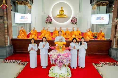 ภาพ No.99386:พิธีทอดกฐินสามัคคี มหากาลทาน วัดพระธรรมกายเนเธอร์แลนด์ วันที่ 26 พฤศจิกายน พ.ศ. 2566