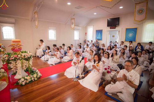 งานบุญพิธีทอดกฐินสามัคคี มหากาลทาน วัดพระธรรมกายโอ๊คแลนด์ ประเทศนิวซีแลนด์ วันที่ 26 พฤศจิกายน พ.ศ. 2566