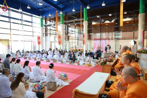 พิธีทอดกฐินบรมจักรพรรดิสร้างทุกสิ่ง วัดพระธรรมกายยามานาชิ ประเทศญี่ปุ่น วันอาทิตย์ที่ 19 พฤศจิกายน พ.ศ. 2566