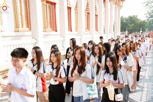 ภาพ No.108528:พิธีทอดผ้าป่าทำนุบำรุงศาสนสถาน ณ วัดบางช้างใต้ ต.บางช้าง อ.สามพราน จ.นครปฐม วันที่ 9 มกราคม พ.ศ. 2567