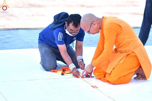 ภาพ No.127990:V.32 เต็มที่เพื่อบางกล่ำ การเตรียมงานของเจ้าหน้าที่หน่วยงานต่างๆ  เพื่องานธรรมยาตราอัญเชิญพระบรมสารีริกธาตุ ประดิษฐาน ณ ศูนย์ปฏิบัติธรรมภาคใต้ อ.บางกล่ำ จ.สงขลา ระหว่างวันที่ 9-10 มีนาคม พ.ศ. 2567