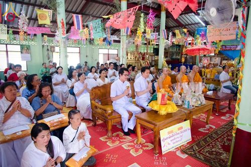 ภาพ No.181616:พิธีทอดกฐิน ณ วัดบ่อพระอินทร์ ต.สร่างโศก อ.บ้านหมอ จ.สระบุรี ในโครงการทอดกฐินสามัคคีทั่วไทย 30,000 วัด บูชาธรรม 80 ปี หลวงพ่อธัมมชโย โดยคณะศิษยานุศิษย์วัดพระธรรมกาย วันที่ 27 ตุลาคม พ.ศ. 2567