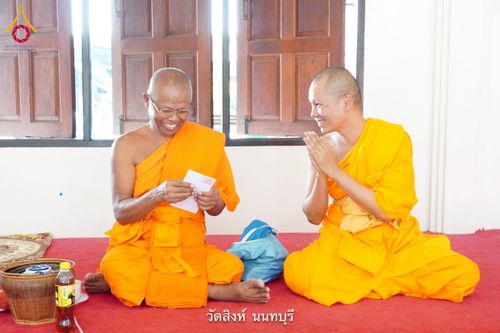 ภาพ No.216071:วันที่ 23 มีนาคม - 3 เมษายน พ.ศ. 2568 ตัวแทนวัดพระธรรมกายกราบถวายฏีกานิมนต์ ร่วมพิธีถวายมหาสังฆทาน 40,000 กว่าวัดทั่วประเทศ นนทบุรี ปทุมธานี อยุธยา