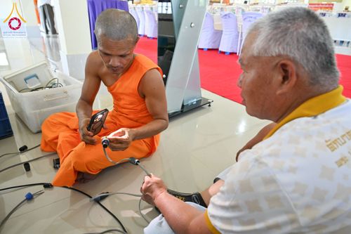 ภาพ No.208417:พิธีถวายสังฆทานแด่คณะสงฆ์ 323 วัด ปีที่ 21 ครั้งที่ 174 พิธีมอบกองทุนหนุนแรงใจช่วยครูใต้ ปีที่ 18 ครั้งที่ 138 และพิธีทำบุญอุทิศส่วนกุศลให้ผู้วายชนม์ ณ วัดบุณณาราม(วัดโคกงู) จ.นราธิวาส วันเสาร์ที่ 15 กุมภาพันธ์ พ.ศ.2568